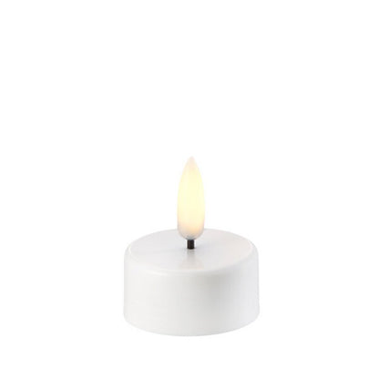 Uyuni led tuikkukynttilä valkoinen 3,8cm