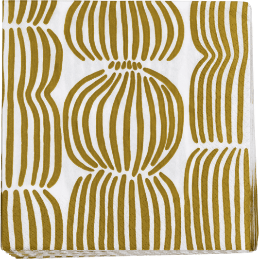 Vilja servetti ruskea 33 x 33 cm
