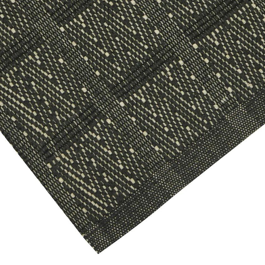 Kaitaliina Viggo 45×140 cm musta-pellava