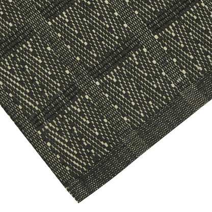 Kaitaliina Viggo 45×140 cm musta-pellava