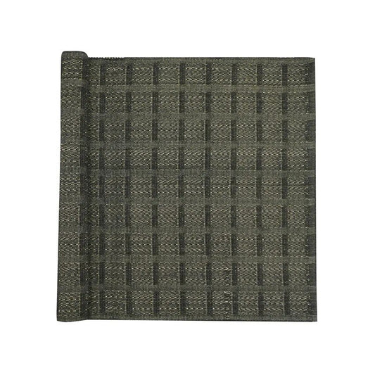 Kaitaliina Viggo 45×140 cm musta-pellava