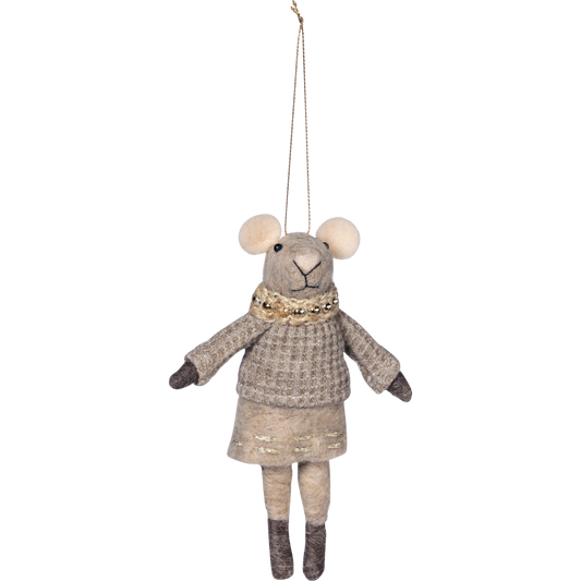 Hulda Hiirikoriste Ruskea 16 cm