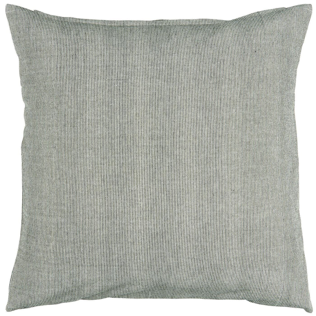 Ib Laursen tyynynpäällinen musta/beige raita 50x50cm