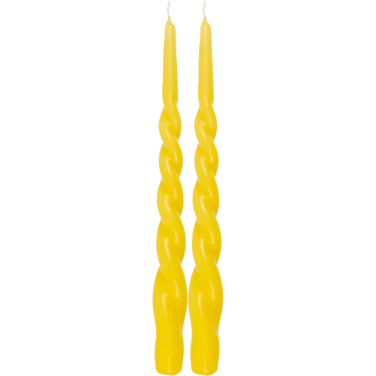 Kierre Kruunukynttilä keltainen 28cm 2kpl/pkt