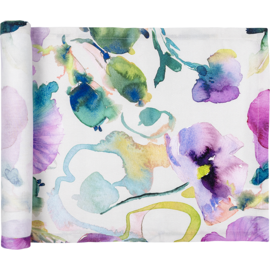 Kukkapelto Akryylipinnoitettu Kaitaliina Multi 45x220 cm