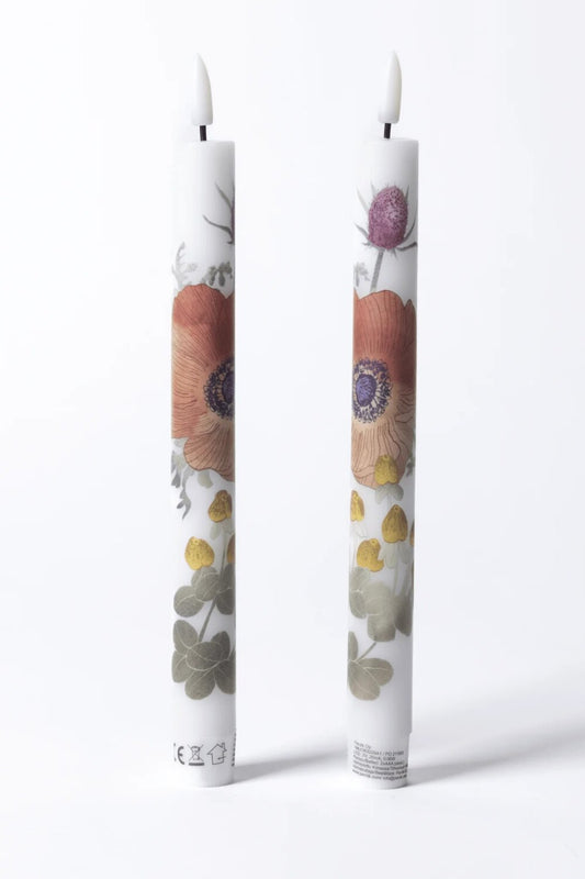 Leinikki Led-Kruunukynttilä 2 kpl/pkt Multi 25 cm