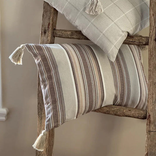 Tyynynpäällinen Boda beige-ruskea 40x60 cm