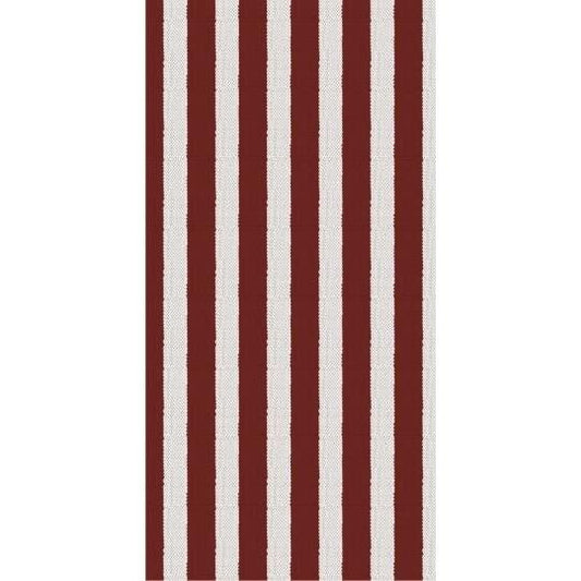 Ib Laursen Lautasliinat 10x20 cm punaraitaiset tekstiilijäljitelmät 16 kpl/pkt