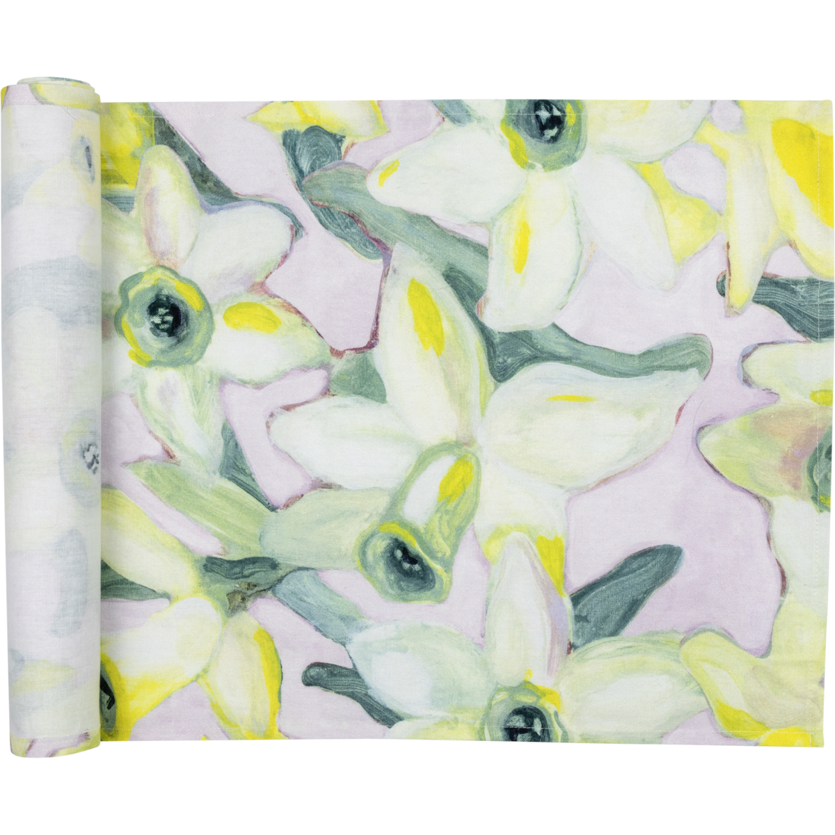 Narsissi Kaitaliina Keltainen 43x160 cm