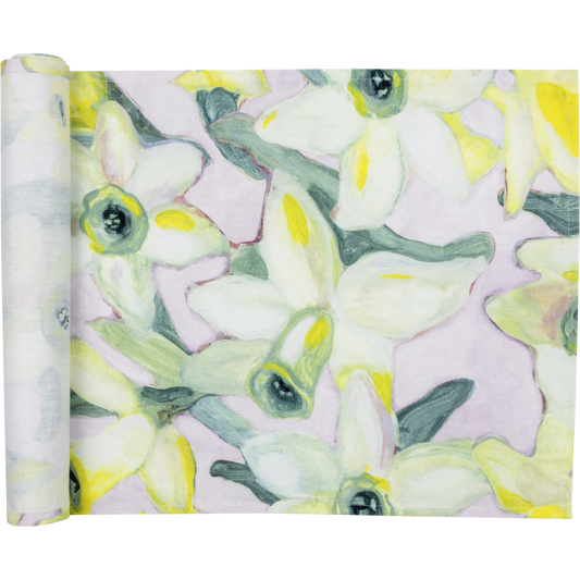 Narsissi Kaitaliina Keltainen 43x160 cm