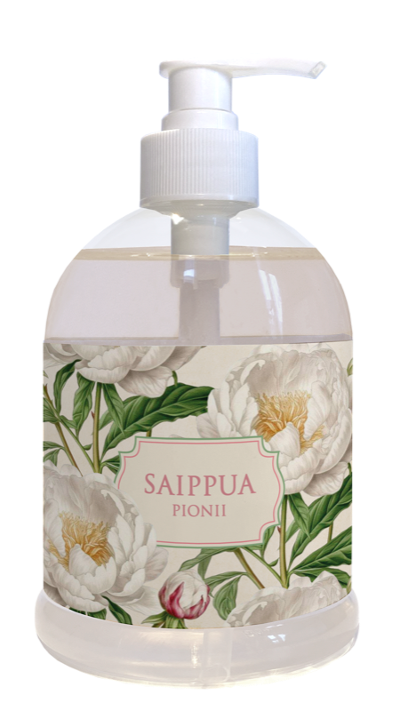 Nestesaippua Pioni 500ml Sköna Ting