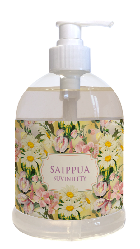 Nestesaippua Kesäkukat  500ml Sköna Ting