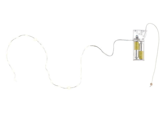 Paristovalot vetokytkimellä 20LED lämmin valkoinen