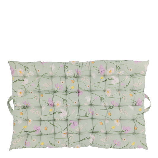 Chic Antique Aix Patja kukka kuvio vaaleanvihreä 100x60cm