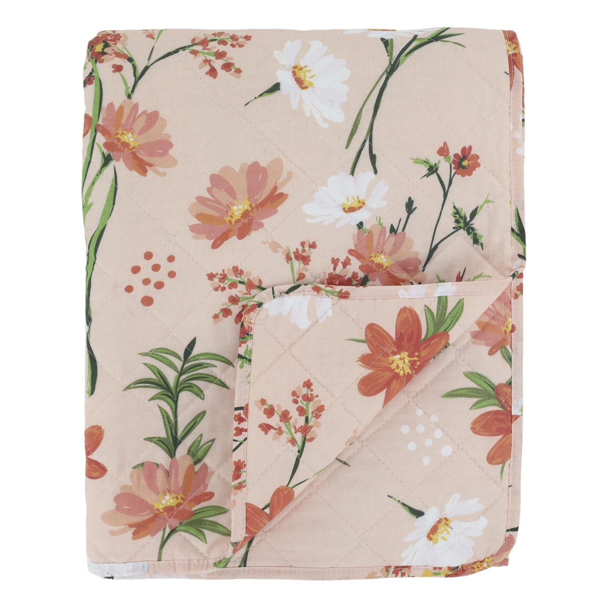 Chic Antique Aix Peitto kukkia roosa 130x180cm