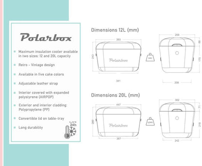 Polarbox Kylmälaukku 20L Sininen POP
