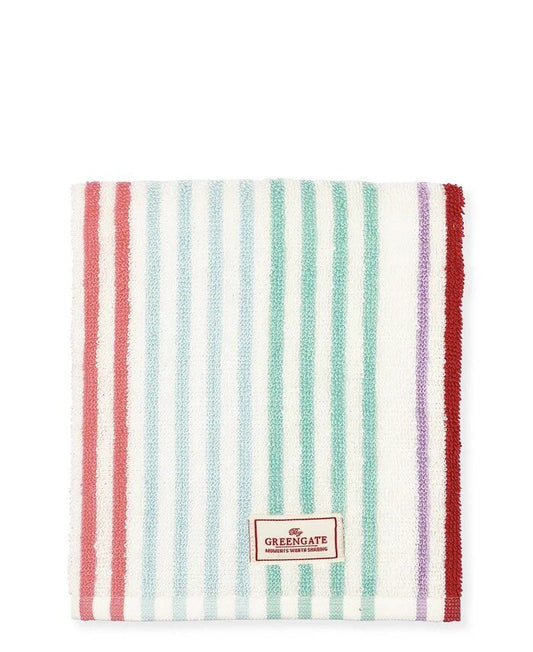 GreenGate käsipyyhe Divia white 40x40cm
