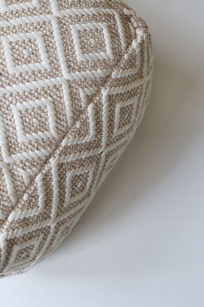 Chic Antique Rahi kuviolla 35x50x50 cm latte ja kerma