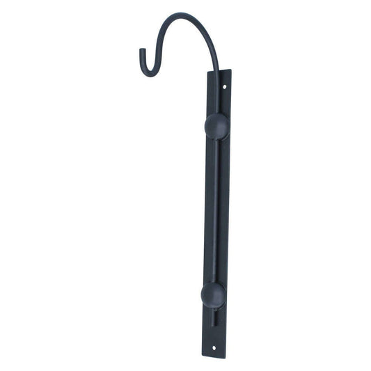 Seinäkoukku tummanharmaa