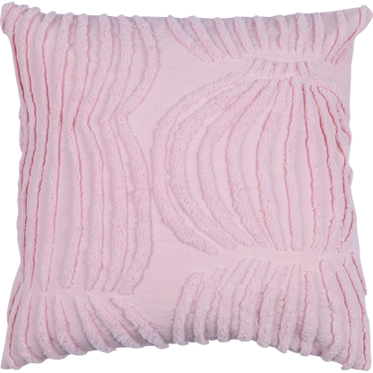 Vilja Tuftattu Tyynynpäällinen Vaaleanpunainen 45x45 cm