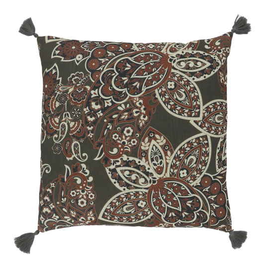 Chic Antique Tyynynpäällinen verte/terracotta 50x50cm